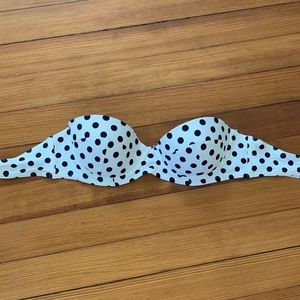 Topshop Polka Dot Bikini Top